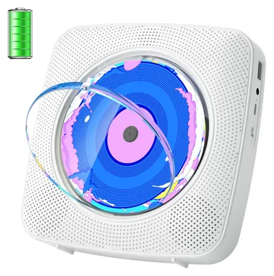 Image de Lecteur CD pour enfants : radio portable avec Bluetooth, télécommande et lecteur USB