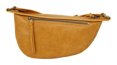 Produktbild von CINQUE Leder Schultertasche Umhängetasche Felicia Shoulder bag Cognac dunkelgelb