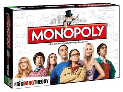 Produktbild von Monopoly The Big Bang Theory TBBT Gesellschaftsspiel Brettspiel Spiel Deutsch