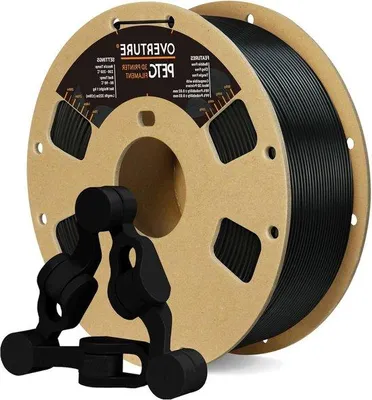 Zdjęcie produktu dla Filament PETG do druku 3D, 175 mm, czarny, o wysokiej precyzji
