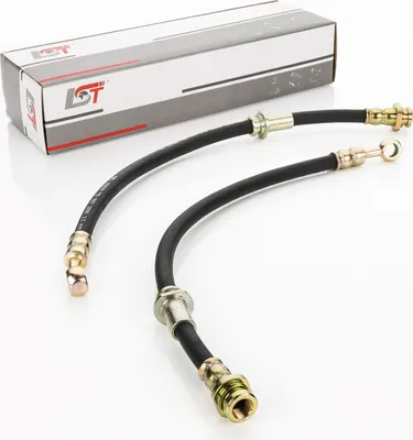Produktbild von 2x BREMSSCHLAUCH BREMSLEITUNG FÜR SUZUKI BALENO EG VORDERACHSE - 415 mm