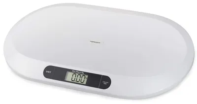 Productafbeelding van Topcom WG-2490 babyweegschaal, capaciteit 20 kg, ook geschikt voor kleine dieren, 1 stuk (verpakking met 1), wit