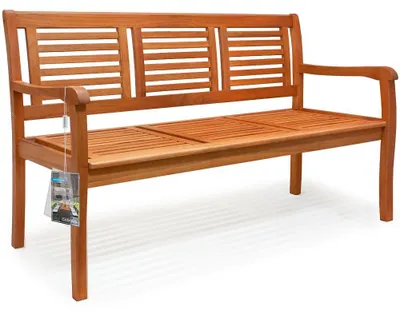 Immagine prodotto di Casaria Panchina da giardino in Legno di Eucalipto Certificato FSC®