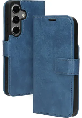 Produktbild von Mobiparts Classic Wallet Handyhülle für Samsung Galaxy S24 Hülle Klapphülle Geldbörse - Steel Blue
