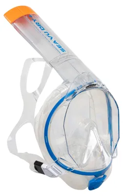 Immagine prodotto di Mares Aquazone Sea Vu Dry+ maschera da snorkeling Blu S-M Blu S-M