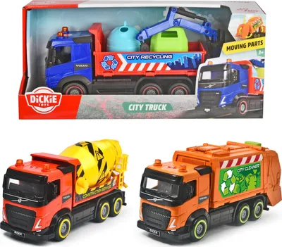 Image de Volvo City Truck 3f 20cm Friction