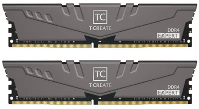 Obrázok produktu pre Team Group TTCED432G3600HC18JDC01, 32 GB, 2 x 16 GB, DDR4, 3600 MHz, 288-pin DIMM, Šedá, Titán