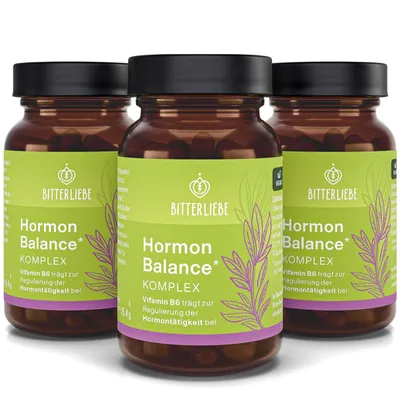 Produktbild von BitterLiebe Hormon Kapseln - 3x 60 Kapseln