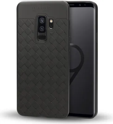 Obrázok produktu pre Puzdro na mobilný telefón Samsung Galaxy S9 Plus od spoločnosti NALIA, silikónové puzdro TPU s tkaným vzorom