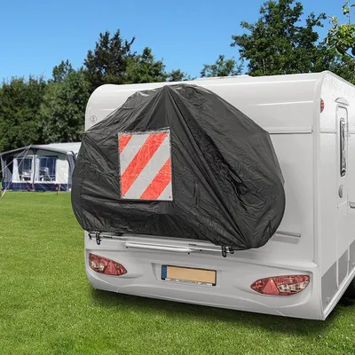 Produktbild von Fahrradschutzhülle Bike Cover Fahrradhülle Faltgarage Wohnmobil-Fahrradträger mit Fach