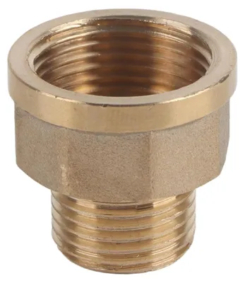 Immagine prodotto di Raccordo a gomito da 1/2BSPT, con filettatura esterna da 3/4BSPT, in ottone, per tubi