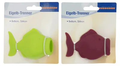 Produktbild von Eigelb-Trenner aus Silikon 9x6 cm EUROHOME® – 9x6x6cm – für eine sauberere Zubereitung und weniger Aufräumarbeiten in der Küche