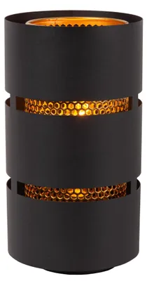 Imagen del producto de Lámpara de mesa Rosas, diseño y dorado, 1xE27, 40W, metal, dimensiones: 30x16x16 cm, IP20, marca Lucide