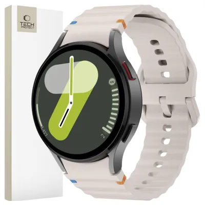 Obrázek produktu pro Tech-Protect Silikonové Sportovní Hodinky Samsung Galaxy 4 / 5 / 5 Pro / 6 / 7 / Fe Starlight