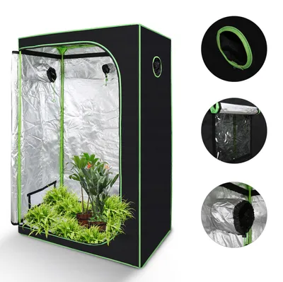 Productafbeelding van Ikodm Groeikas 120x60x180cm, professionele kweektent, ideaal voor tomaten, sla en kruiden