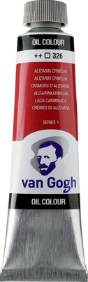 Image de Peinture à l'huile Van Gogh 40 ml Cramoisi d'Alizarine