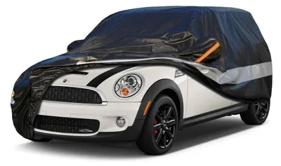 Productafbeelding van Autobeschermhoes, 10 lagen, waterdicht, ademend, voor Mini Clubman (2007-2014), zwart
