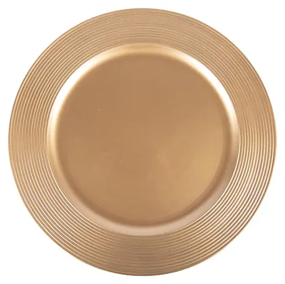 Immagine prodotto di Piattino Clayre & Eef Ø 33 cm Plastica color oro