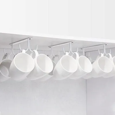Immagine prodotto di Scaffale per tazze da caffè bianco, 12 tazze, con base
