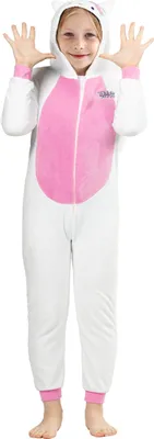 Immagine prodotto di Tuta costume Hello Kitty bambino bianco-rosa - 128/134 (8-10 anni)