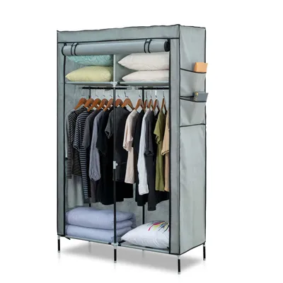 Produktbild von Herzberg HG-8012: Aufbewahrungsschrank Grau