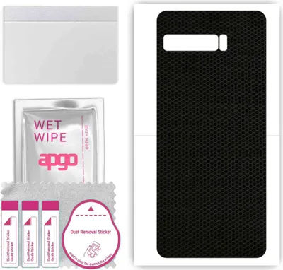 Produktbild von apgo Rückseite Schutzfolie, Skin, kompatibel mit Asus ROG Phone 3 ZS661KS, Hinten Displayschutzfolie aus Vinylfolie, kratzfest, einfache Montage - Matrix