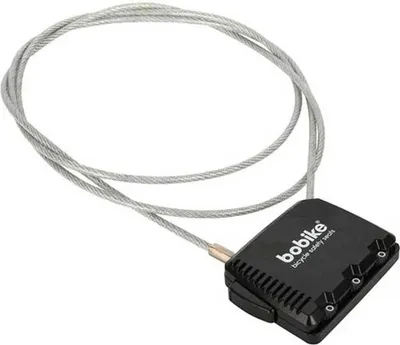 Obrázek produktu pro Visací zámek Bobike Maxi Combination Lock Black Boy Black One Size