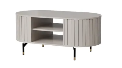 Produktbild von MINIO go for it, Couchtisch „ZAMA“, dekorative abgerundete Seiten, Tisch, Cashmire Farbe