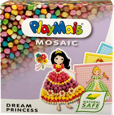Produktbild von PlayMais® MOSAIC DREAM PRINCESS, mehr als 2300 Teile inklusive Zubehör