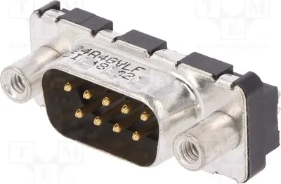 Produktbild von 1x D-Sub , männlich Buchse PIN: 9 gerade THT LD09P24A4GV00LF D-Sub-Stecker und -B