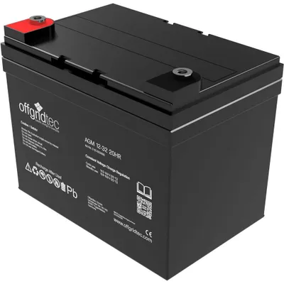 Produktbild von Offgridtec® AGM 32Ah 20HR 12V - Solar Batterie Akku Extrem zyklenfest