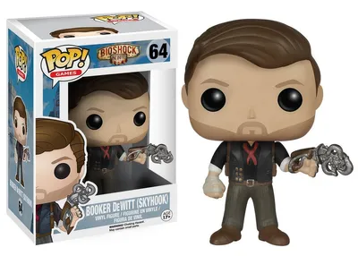 Immagine prodotto di Bioshock Infinite - Booker DeWitt (Skyhook) 64 - Funko Pop! - Figura in vinile