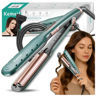 Produktbild von Haarlockenstab Kemei Keramik Welleneisen Welleneisen 60W Tpc 130-220 °C