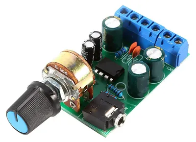 Obrázek produktu pro DC1.8-12V TDA2822M Zesilovač 2 kanály Stereo 3,5mm AUX Audio Amp Board Module