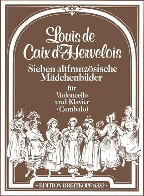 Produktbild von 7 altfranzösische Mädchenbilderfür Violoncello und Klavier