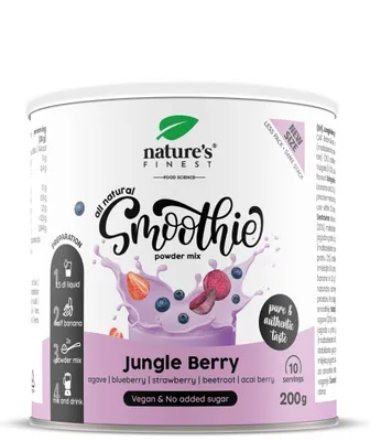 Smoothie Jungle Berry, rote bete, agave, Blaubeere, Erdbeere, #WeAreNature