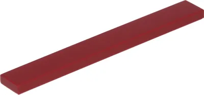 Produktbild von Lego® 1x8 Fliesen 4162 - 250 Stück Dunkelrot
