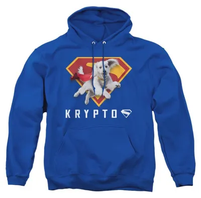 Obrázok produktu pre Mikina s kapucňou "Superman - 2025" pre pánov/dámy, uni model TV40113 (veľkosť S) (tmavomodrá)