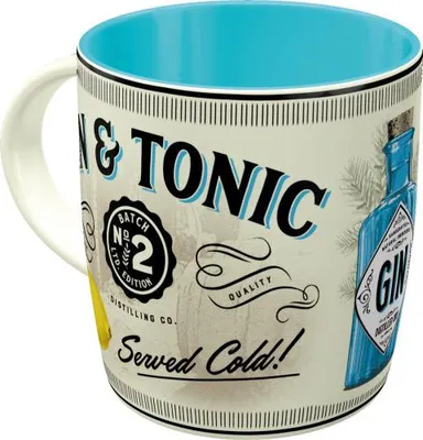 Obrázek produktu pro Nostalgic-Art - Šálek na kávu - Gin & Tonic Served Cold
