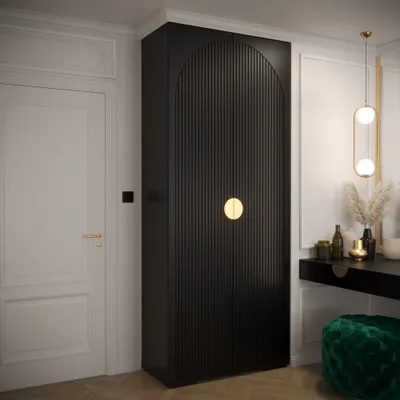 Produktbild von Kleiderschrank MARIYA 1 – 100 cm, schwarz