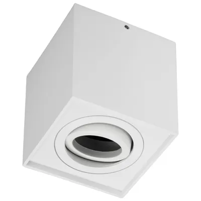 Produktbild von Aluminium Aufbaustrahler GU10 - SPOT-1 004 weiß