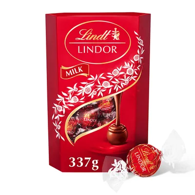 Obrázok produktu pre LINDOR pralinky Mliečna čokoláda 337g