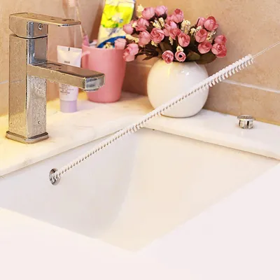 Reinigungsbürste 71 cm, PP-Draht, Überlaufbürste, Blau