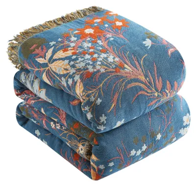 Immagine prodotto di Elzusha - Set di lenzuola boho di alta qualità con frange - 100% cotone - 200 x 230 cm