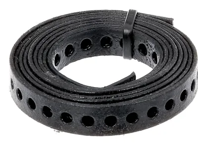 Produktbild von Alberts 332112 Lochband | mit oder ohne Abrollkasette | schwarz kunststoffbeschichtet | Breite 12 mm | Länge 1,5 m | 3er Set