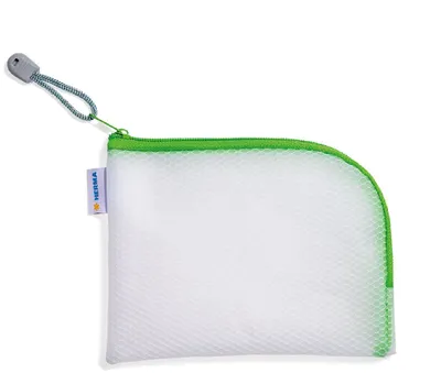 Image de HERMA 20026 Pochette universelle A6 19x14cm vert fermeture éclair