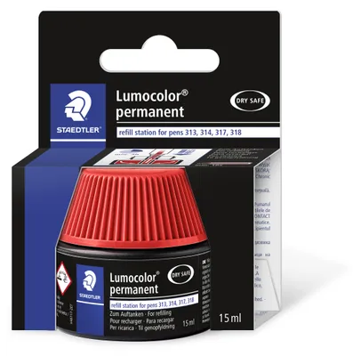 Obrázek produktu pro Staedtler Lumocolor 487 17, Červená, Lumocolor 313, 314, 317, 318