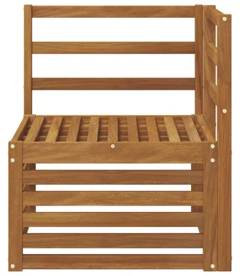 Produktbild von "Rabatt 2026"Outdoor Ecksofa Massivholz Akazie Natur 63 x 63 x 73 cm - Gartensofas GermanyMöbel64785