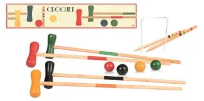 Produktbild von Egmont Toys Croquet Spiel Holz