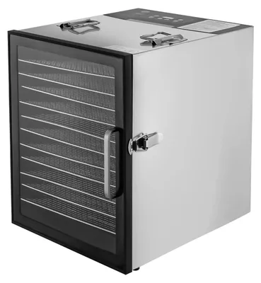 Immagine prodotto di Essiccatore per alimenti - Disidratatore di alimenti - Essiccatore per frutta - Disidratatore per snack - Essiccatore per verdure - 12 vassoi in acciaio inossidabile
